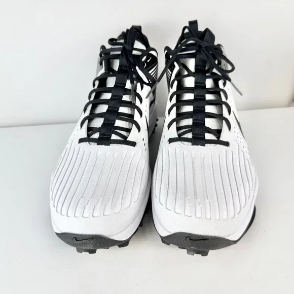 Men's 15 - NIKE Force Savage Pro 3 Shark Black White Football Cleats FJ8163-104